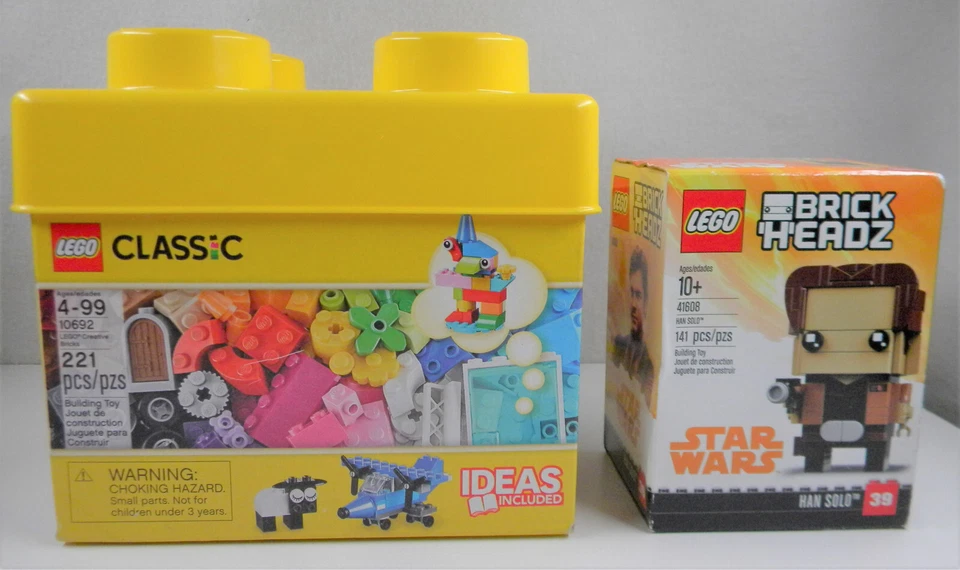 LEGO's new in box, Classic & Brick Headz (han solo) - Image 2 of 4