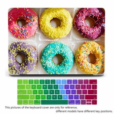 Donut Hard Case For Macbook M1 M2 Air 13 11 12 Pro 16 15 14 inch Keyboard Cover
