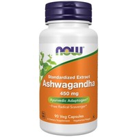 Now Foods, Ashwagandha, 450Mg, 90 Veg. Kapseln - Blitzversand