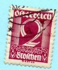 TIMBREAUTRICHE  1925     2 GROSCHEN     MI 448