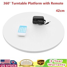 Electric Motorized Rotating Display Stand 360 Turntable Platform with Remote