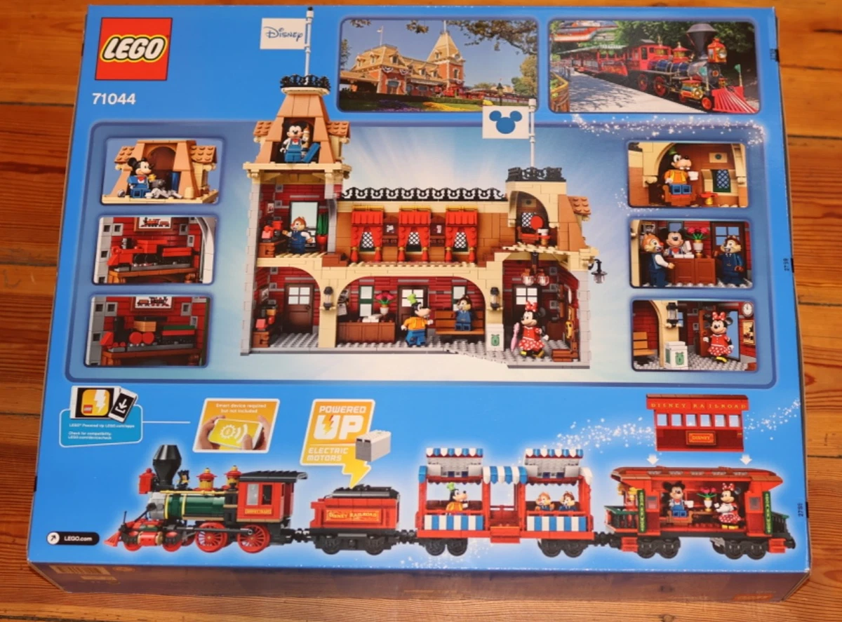 Lego 71044 Disney Zug Eisenbahn mit Bahnhof NEU OVP EOL versiegelt MISB Vintage
