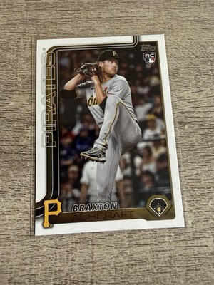 2025 Topps Update Braxton Ashcraft (RC) #US32 Pirates