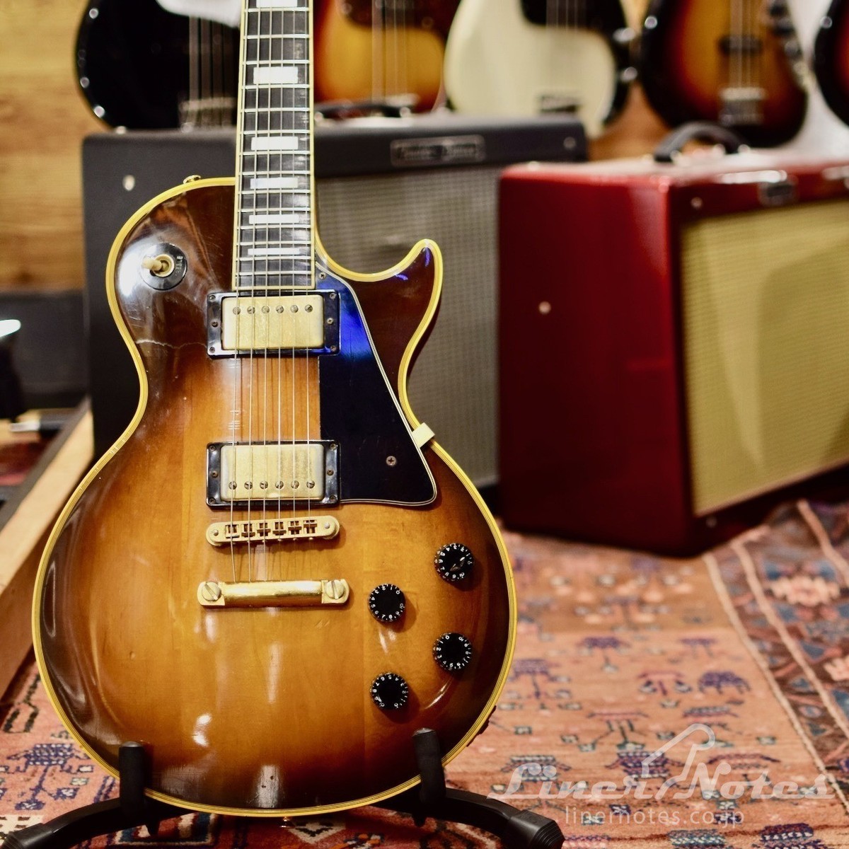 ギター Gibson Les Paul Custom 1988 1988 Gibson Les Paul Custom Showcase Edition Ruby Red