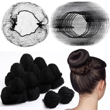 Yuxung 500 Pcs Hair Nets - Bulk Nylon 1 Count Pack of 500 , Black