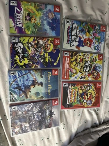 New ListingNintendo Switch Multiplayer Game Lot: Zelda, Splatoon, Mario, Prince of Persia