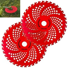 9"x 36 Teeth Carbide Tipped Blade kit for Brush Cutter Trimmer Weed Eater 2 Pack