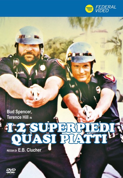 Dvd Die 2 Fast Flachen SuperfÜSse Bud Spencer Terence Hill Neu Versiegelt 1977-image