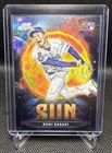 2025 topps cosmic chrome Roki Sasaki Planetary Pursuit The Sun SP