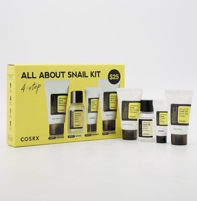 COSRX All About Snail 4-teiliges Pflegeset NEU OVP K-Skincare Schneckenschleim