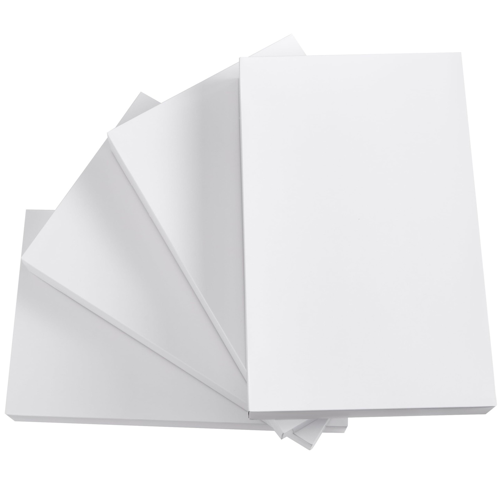 12 Pack 15" White Large Gift Boxes With Lids For Clothes Presents