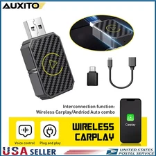 Wireless USB CarPlay Adapter Wireless Carplay Dongle For iPhone Apple Plug &Play