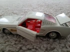 Vintage Dinky Toys #161 Ford Mustang Fastback 2+2 Diecast Hood,Doors,Trunk Open