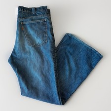 Vintage Levi s 546 Flare Denim Blue Jeans USA Made 40546-0417 Men s 34x30