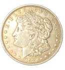 1921 Morgan Silver Dollar XF Extremely Fine Better Date San Francisco Mint