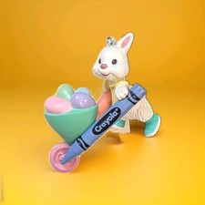 Hallmark 1996 Keepsake Hippity Hop Easter Bunny Ornament Collectable Figure