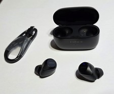 OEM Black on Black Jabra Elite 85t True Wireless Earbuds wt Charger in Bulk Pkg