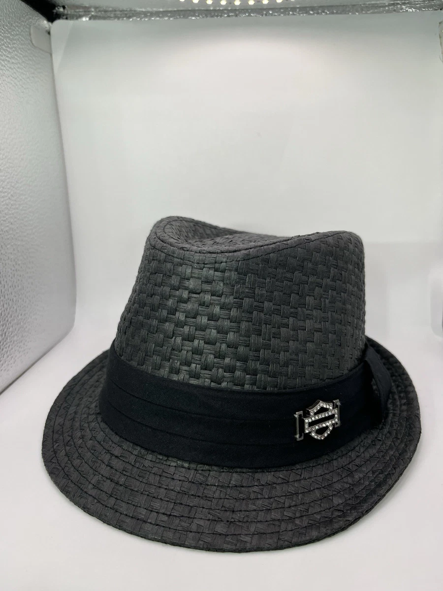 Harley Davidson Womens Call of the Wild Wool Fedora One Size Harley-Davidson Fedora Hats for Women for sale | eBay main image 4