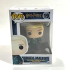 Funko Pop Draco Malfoy #19 Harry Potter Slytherin Vinyl Figure Box Wear READ