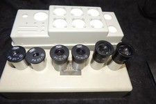 Carl Zeiss Jena Zubehör-Box mit 3 PK Okularpaaren PK20x-8 PK16x-12 PK12,5x-16