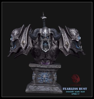 leviathan studio 1/6 ORC Bust Model Painted Resin tatue Led Light Hot In Stock