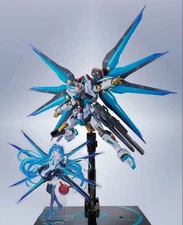 Metal Robot Spirits Strike Freedom Gundam NISHIKI x Hatsune Miku Collab Figure