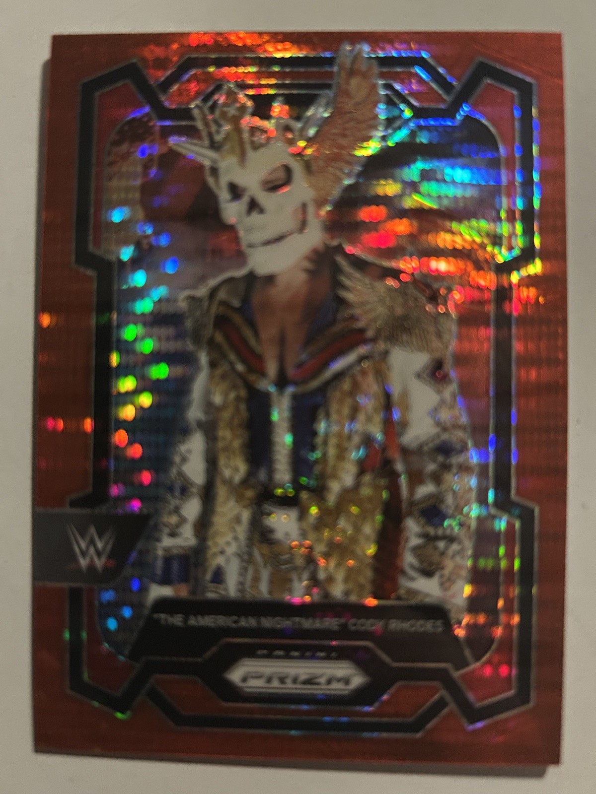 2024 Panini Prizm WWE Red Pulsar /399 The American Nightmare Cody Rhodes #132