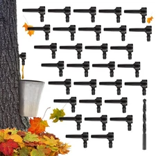 Maple Syrup Tapping Kit, Upgrade Taps Set Include (30) 30 Count 