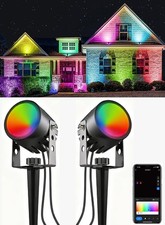 RGBW Low Voltage Smart Landscape Lighting, Landscape Spot Lights