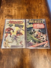 Marvel Avengers Silver Age comic lot  #2 #3 H...