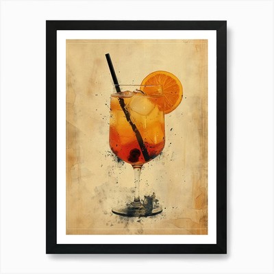 Aperol Spritz Art Print 54 Art Prin Framed Wall Art Poster Canvas Print Picture
