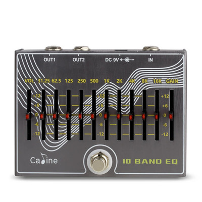 CP-81 10 Band EQ Effekpedal für Gitarre mit Volume/Gain Verson 3.0