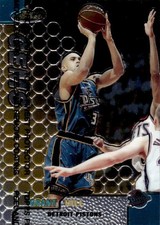 1999 FINEST GRANT HILL 102 MINT GEMS BASKETBALL DETROIT PISTONS