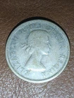 1957 80% Silver Canadian Queen Elizabeth II Coin! Great Condition