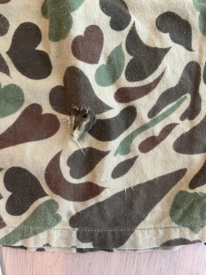 Nesco Sportsman's Apparel Coveralls Mens Small Duck Hunter Camo Green Brown - Image 4 of 4