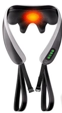 6D Neck Massager for Pain Relief Deep Tissue Shiatsu Shoulder Massager with Heat