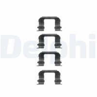 Delphi ZubehöRsatz Scheibenbremsbelag LX0349 FüR Evanda Chevrolet J200 Daewoo