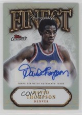 2024-25 Topps Finest Finest Auto Refractor David Thompson #FA-DT Auto HOF 2a5