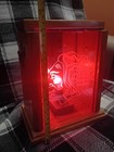 Chicago Blackhawks Wooden - Glass Table Lamp ! — photo 2