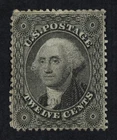 CKStamps:US Stamps Collection Scott#36 12c Washington Mint Small Part Gum Crease