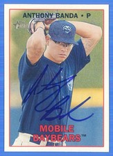 ANTHONY BANDA Signed/Autographed 2016 Topps Heritage Minors Card #120 w/COA