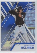 2017 Panini Elite Extra Edition Aspirations Blue 25/50 Bryce Johnson Auto 0b0