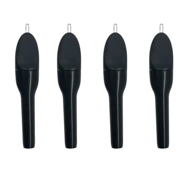 4x DIREKT Reinigungsbürste Hörgeräte -3in1-Magnet Batterie Einsetzhilfe