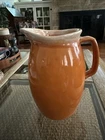 Vintage Hull Pottery 9 " Pitcher. Made In USA