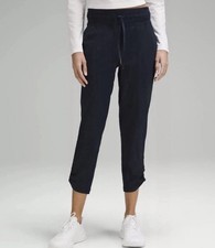 Lululemon Women Dance Studio Mid Rise Crop Pants Size 4 Black Stretch Athleisure