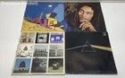 Lot 4 Vintage Rock Vinyl Records Pink Floyd Bob Marley Rolling Stones