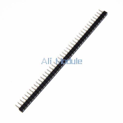 10 pz striscia PCB latta donna IC fragile 40 pin singola fila presa intestazione rotonda AM - Foto 3 di 4