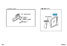 DAIHATSU HIJET S201P 07-12 Genuine Outer Rear View Mirror RH & LH Set OEM