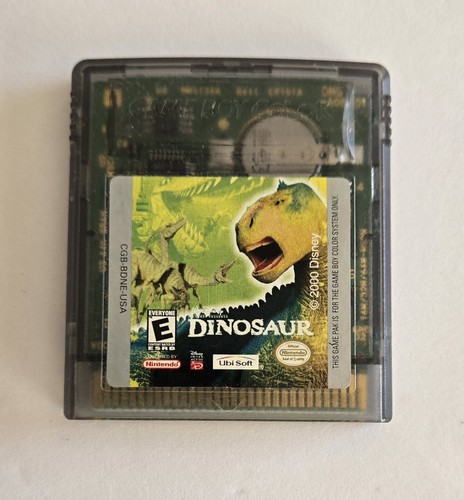 Disney Dinosaur Nintendo Gameboy Color GBC 1998 Tested Authentic