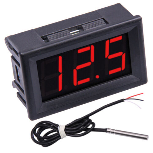Digital Thermometer Display 0.56" LED Temperature Meter Case for DS18B20 Sensor - Picture 1 of 4